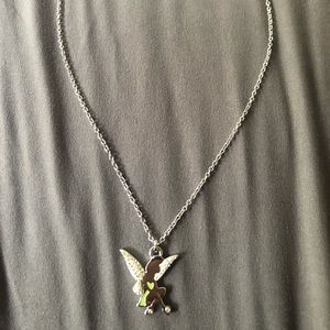 Authentic Swarovski Silver Tinkerbell Necklace